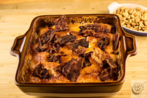 Flying Jacobs casserole cooked and out of the oven. Flying Jacobs casserole cooked and out of the oven.
