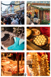 Images of Nyhavn Christmas market.