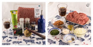 Ingeredients for filling od belyashi. Ingeredients for filling od belyashi.