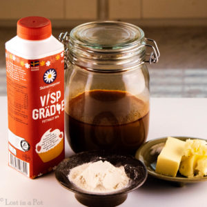 Ingredients for the bisque.
