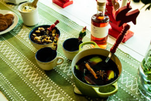 Glogg ready to serve.