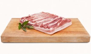 stekt fläsk or curred fläsida or cured pork belly.