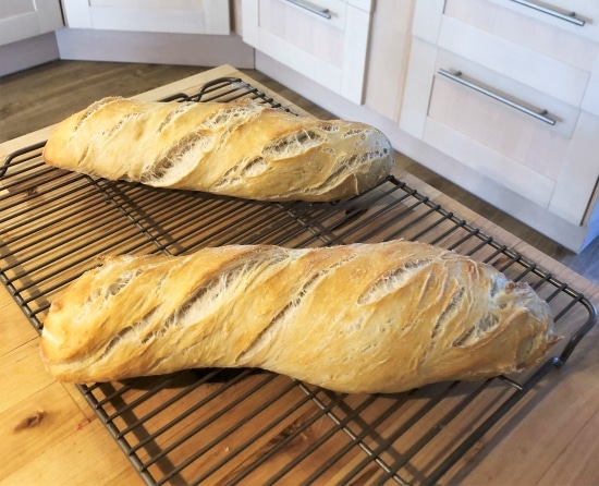 My fresh baked sourdough bread.