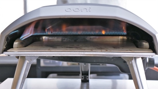 The OONI Koda 16 fired up.